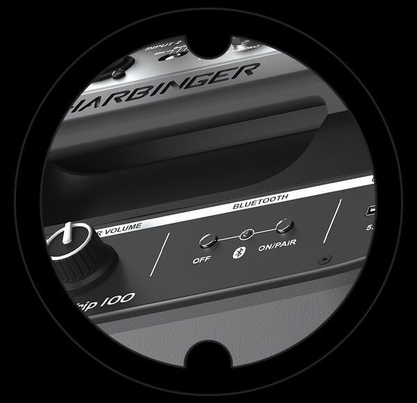 Harbinger Battery Powered Speaker RT100 Bluetooth Audio Card