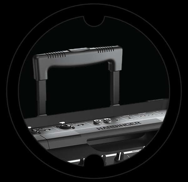 Harbinger Battery Powered Speaker RT100 Versatile Portability Card