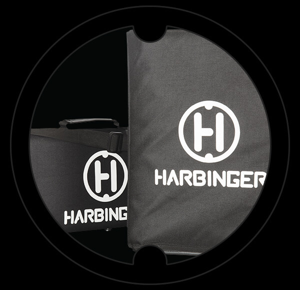 Harbinger MLS1000 Carry Bag and Slip Cover Card
