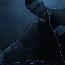 Harbinger Man DJ Black and White