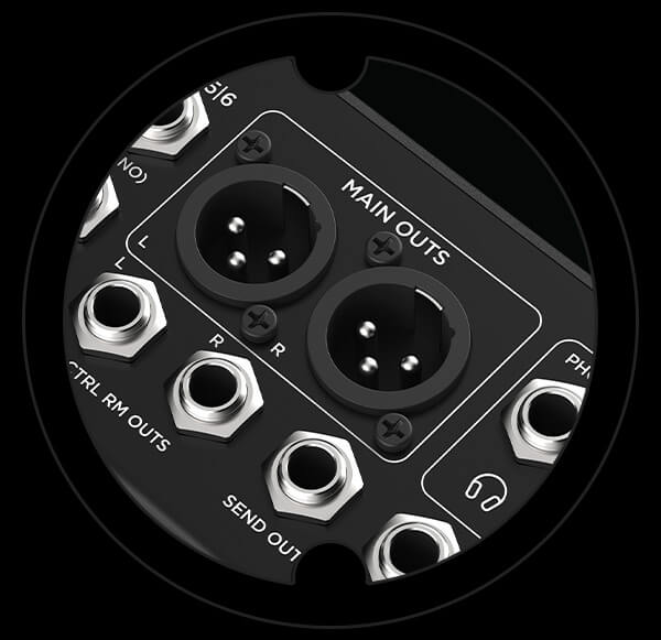 Harbinger Pro Audio LV8 Mixer Main Outs