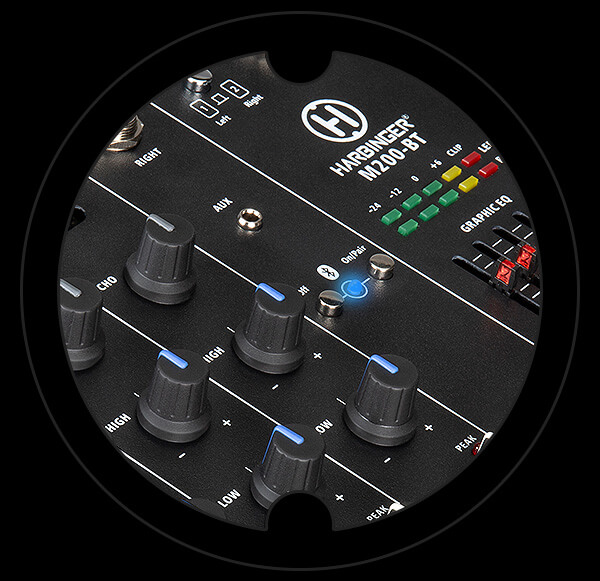 Harbinger Pro Audio MT200 BT Bluetooth® Audio