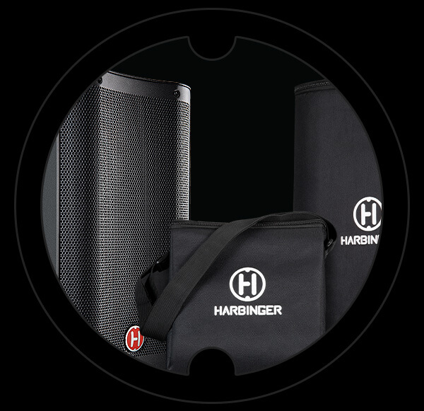 Harbinger Pro Audio MT200 BT Easy to Transport
