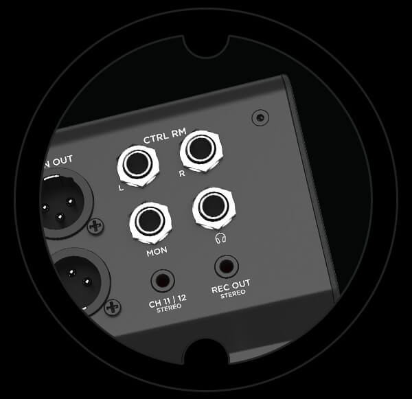 Harbinger Pro Audio Mixer Control Room LX12 Outputs