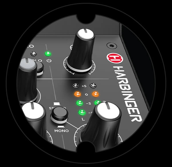 Harbinger Pro Audio Mixer LV7 LED