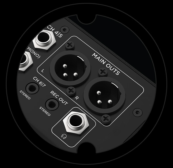 Harbinger Pro Audio Mixer LV7 Main Outputs