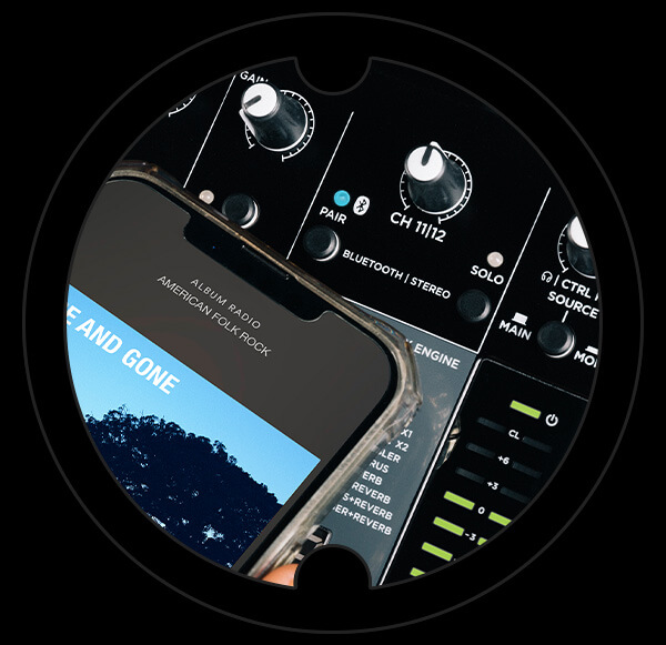 Harbinger Pro Audio Mixer LX12 Wireless Audio