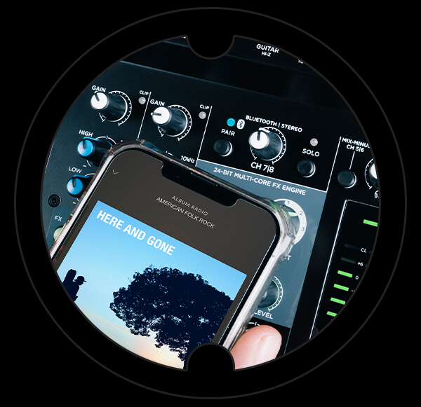 Harbinger Pro Audio Mixer LX8 Wireless Audio