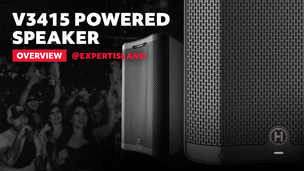 Harbinger Pro Audio Powered Speaker V3415 Overview Exper Island Thumb