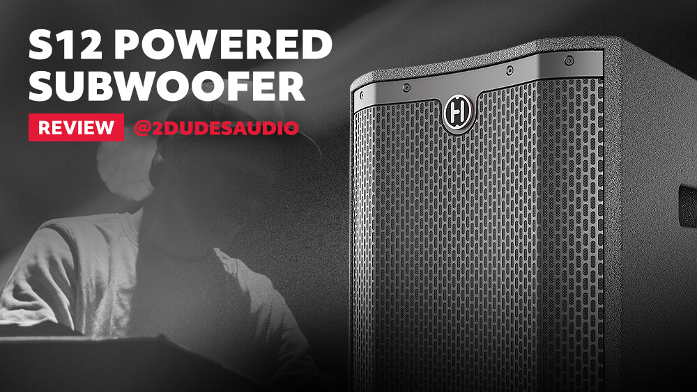 Harbinger Pro Audio Powered Subwoofer S12 Review 2 Dudes Audio Thumb