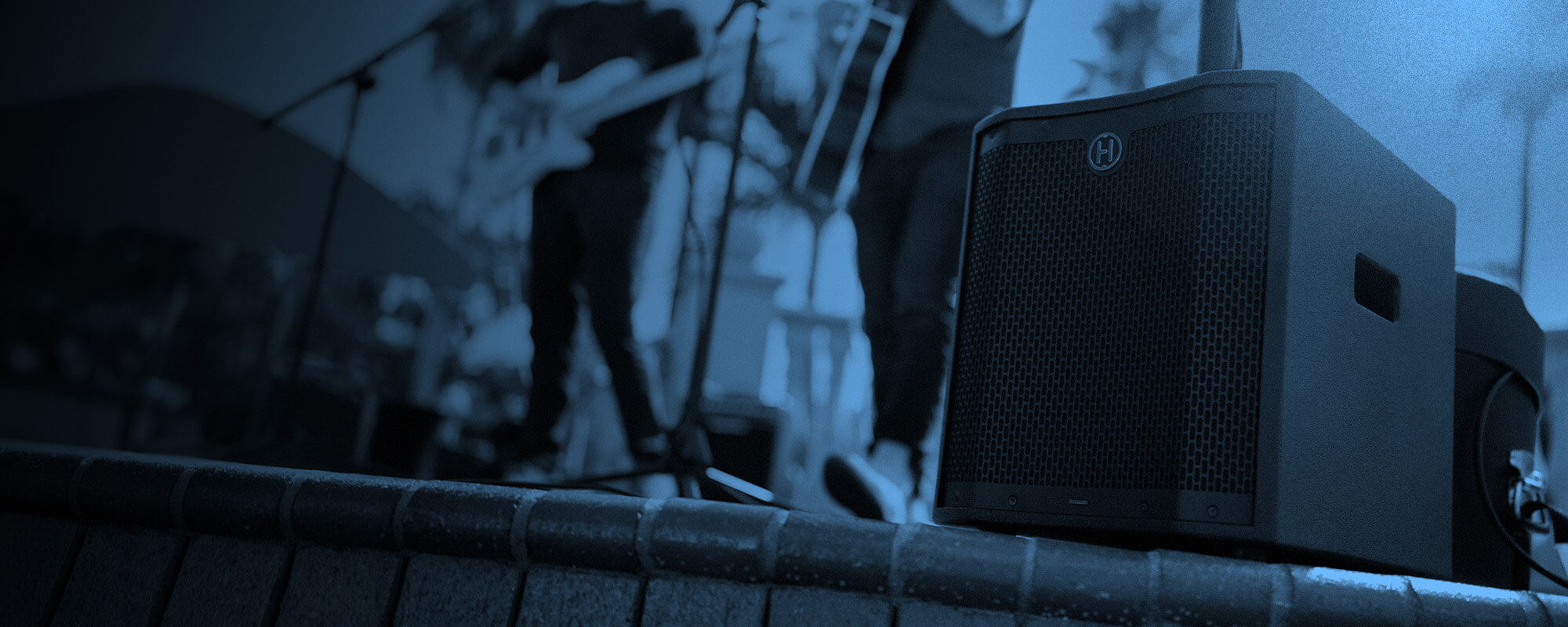 Harbinger Pro Audio Vari Subwoofer VS12 On Stage