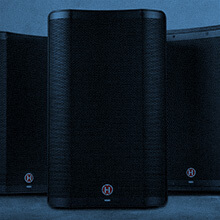 Harbinger Vari Speakers Close
